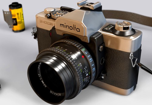 Minolta 3D Model