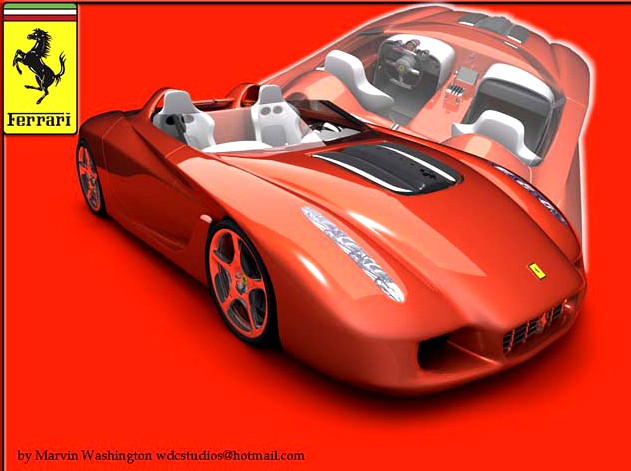 Ferrari concept 3D Model