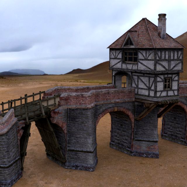 Norsca Bridge 3D Model