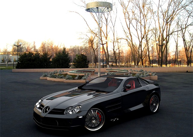 Brabus SLR McLaren 3D Model