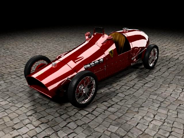 Ferrari 500 F2 1952 3D Model