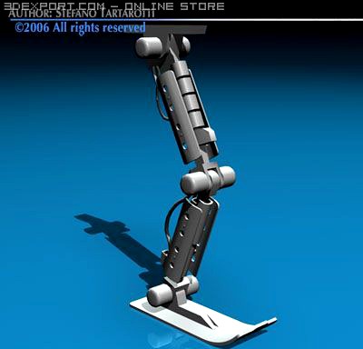 Robot leg 3D Model