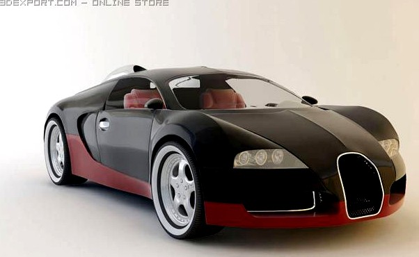 bugatti veyron 3D Model