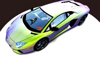 Lamborghini Aventador - Irridescent Paint