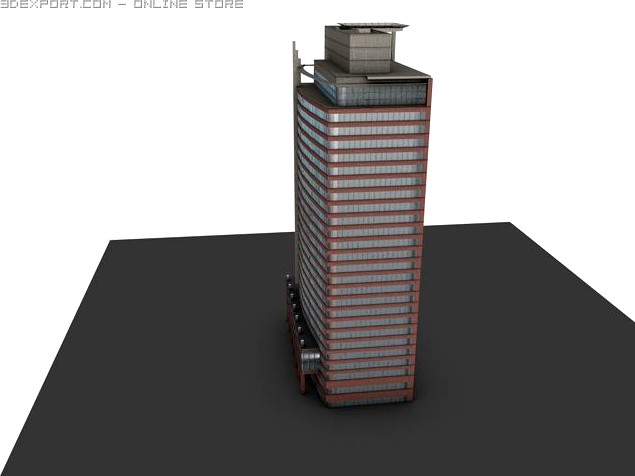 550 South Hope St 3D Model