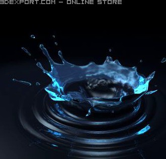 Water fx 03 3D Model