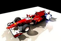 Clone of Ferrari Formula 1 (Santander Red)