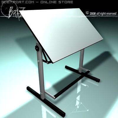 Drawing table 3D Model