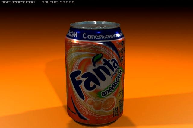 Fanta 3D Model