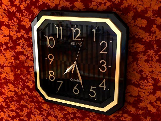 Clock 3D Model