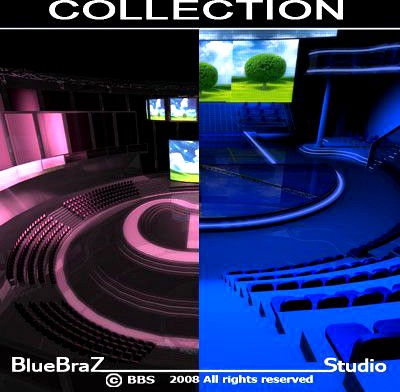 Tv set collection_2 3D Model