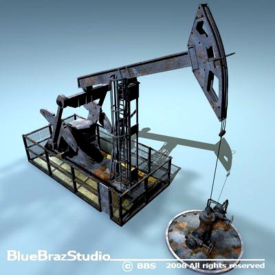 Pumpjack 3D Model