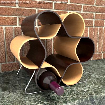 Wine Holder 00 3D Model