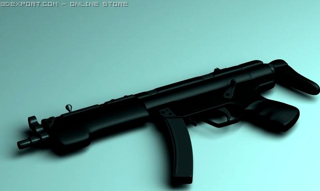 MP 5 3D Model