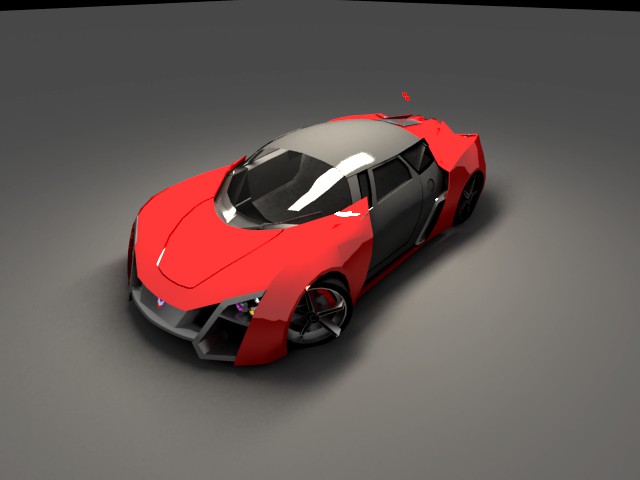 Marussia B2 (VRay)