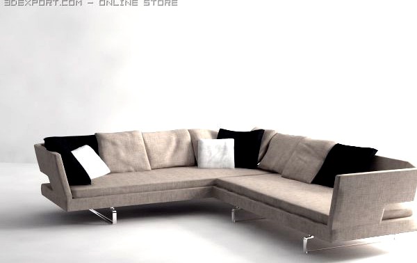 Arne Sofa 3D Model