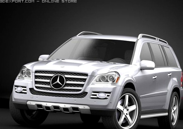 Mercedes GL 420 BLUETEC 3D Model