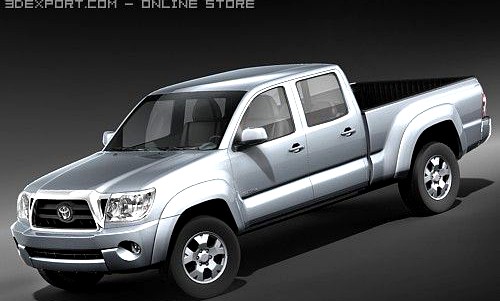 Toyota Tacoma Double Cab 2009 3D Model