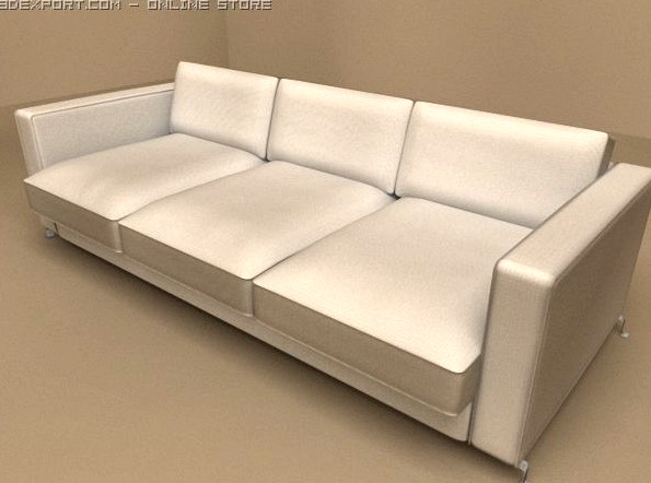 Flexform sofa Bob 3D Model