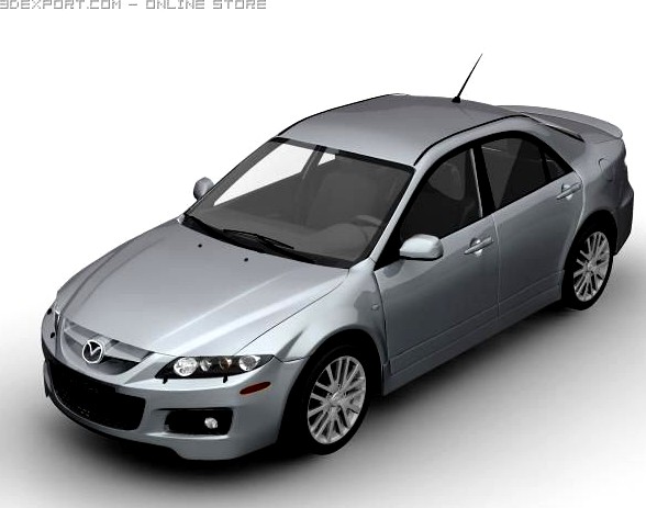 2006 mazda 6 MPS 3D Model
