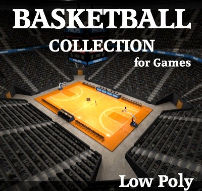 Complete Basketball Collection 3D Model