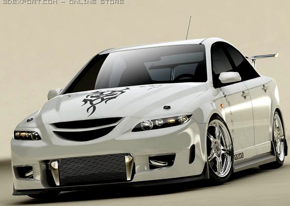 Mazda 6 MPS Tuning 3D Model