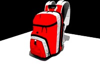 School Backpack (VRay)