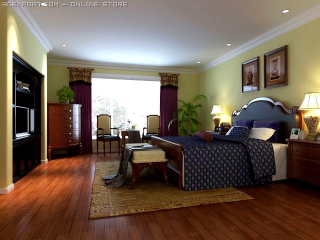 Feicuibedroom 3D Model