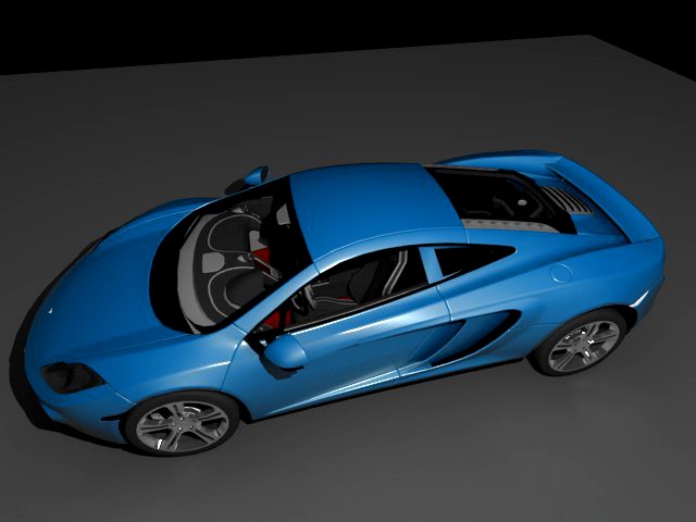 McLaren MP4 12C (VRay)