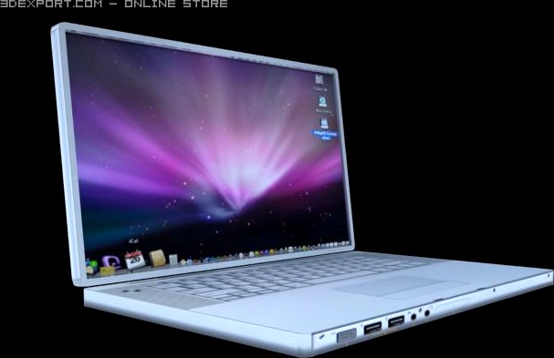 Macbook 3D Model