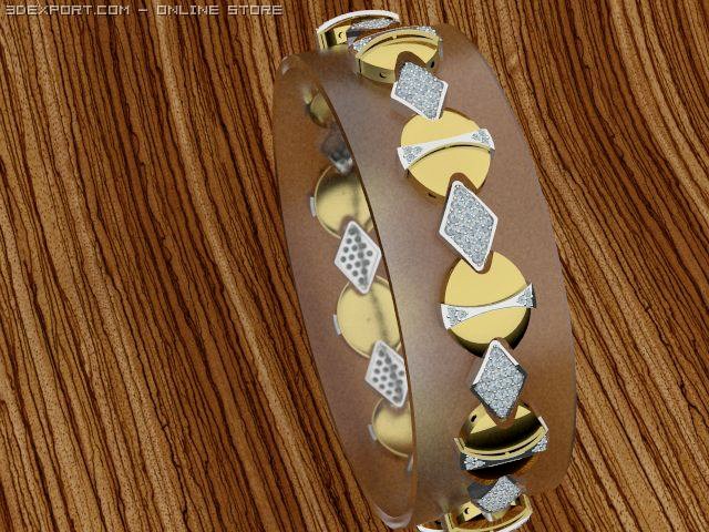 A bangle03 3D Model