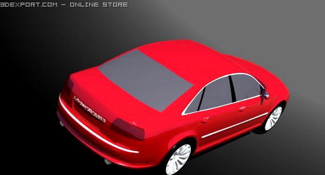 Audi A8 3D Model