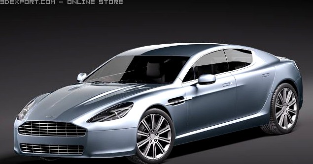 Aston Martin Rapide 3D Model