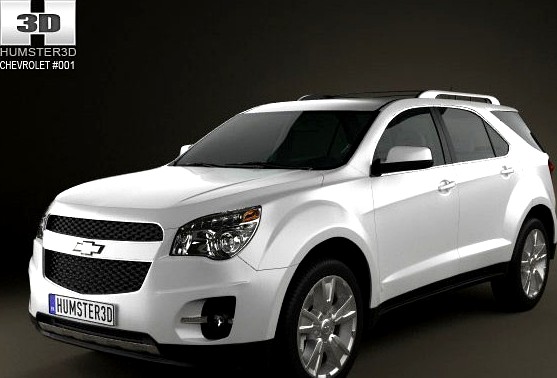 Chevrolet Equinox 2010 3D Model