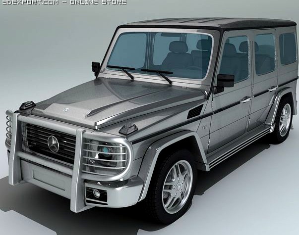 Mercedes gelandewagen 3D Model