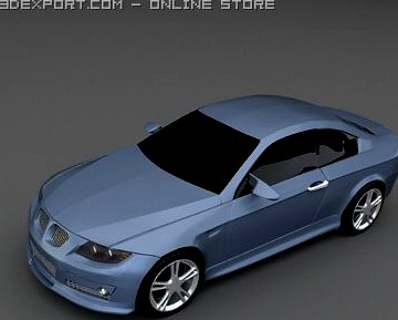 Bmw m3coupe 3D Model