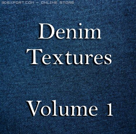 Denim Textures Volume 1 3D Model