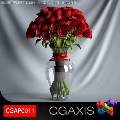 CGAXIS plant 11 3D Model