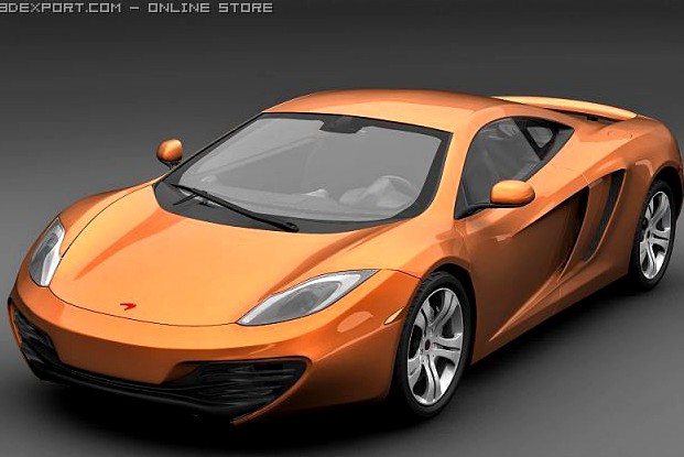 2011 Mclaren MP412C 3D Model