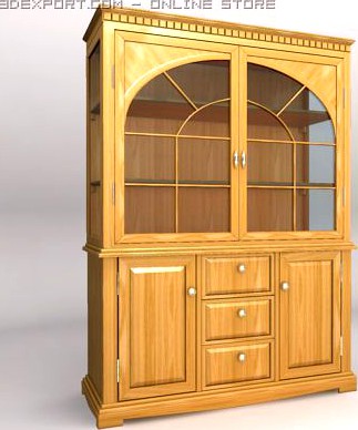 China cabinet 3D Model