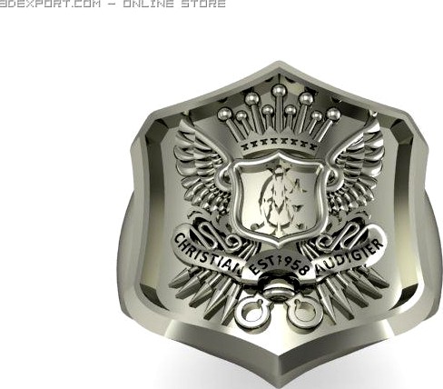 Mens Ring 3D Model