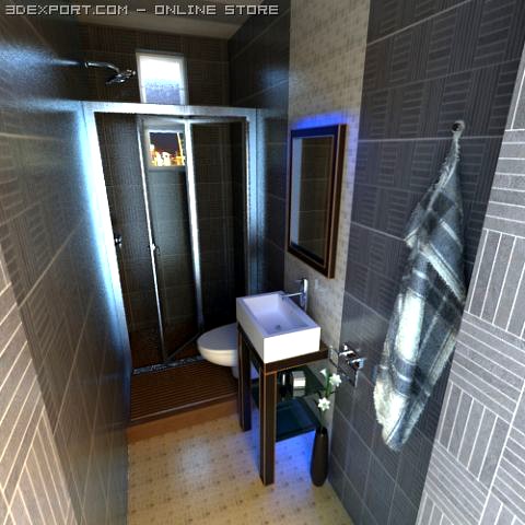 Bathroom 0013 3D Model