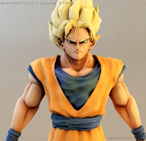 Goku DBZ 3D Model