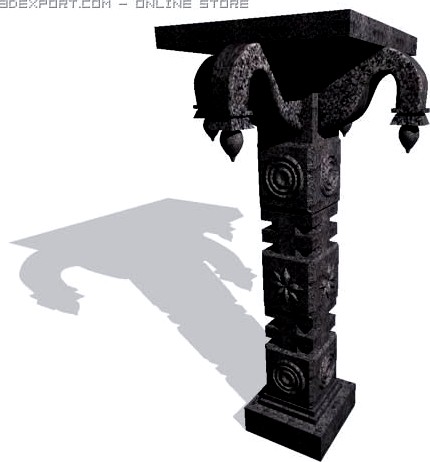 Indian architecture 3D Model