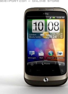 HTC Wildfire 3D Model