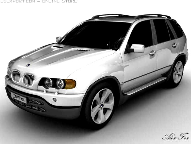 Bmw x5 3D Model