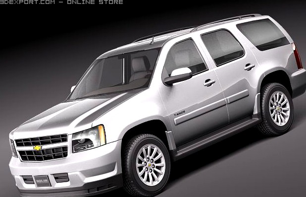 Chevrolet Tahoe hybrid 2010 3D Model