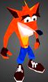 Crash Banicoot doing the Gangnam Style Dance