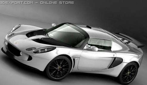 Lotus Exige 3D Model