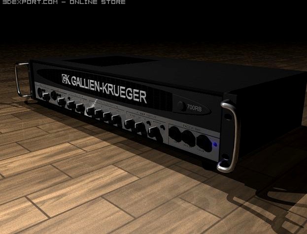 Gallienkrueger bass amp 3D Model